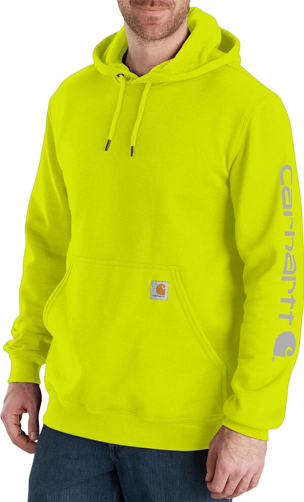 カーハート メンズ アウター パーカー・スウェット Carhartt Men's K288 Hoodie Brite Lime ライム|ReVida 店