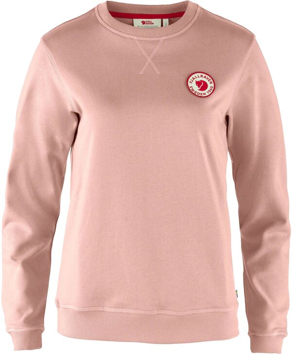 フェールラーベン メンズ アウター 編み物・プルオーバー ロゴタイプ Fjallraven Women\u0027s 1960 Logo Badge Sweater Chalk Rose 車輪止め