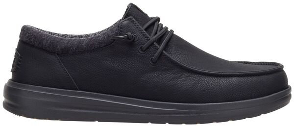 ヘイデュード メンズ シューズ スニーカー Hey Dude Men's Paul Shoe Black/Black ブラック