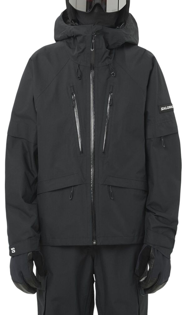 サロモン レディース アウター ジャケット・ブルゾン Salomon Women's Venom Jacket Deep Black ブラック