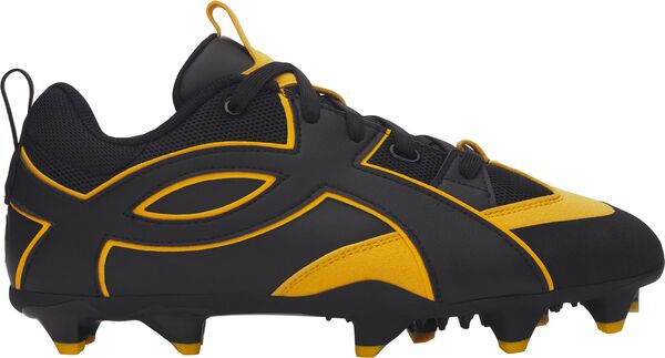 アンダーアーマー メンズ シューズ スニーカー Under Armour Men's Yard Icon TPU Baseball Cleats Black/Black/Gold ブラック｜ReVida 店