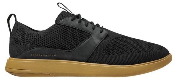 トラビスマヒュー メンズ アンダー御召しもの ソックス TravisMathew The Modern One Spikeless Golf Shoes Black/Gum 黒いこと
