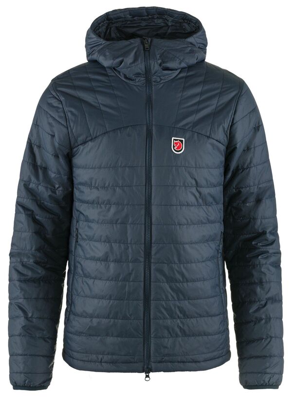 フェールラーベン メンズ アウター 上衣・上衣 パーカー Fjallraven Men\u0027s Expedition X-Latt Hoodie Navy 米国海軍 コート・ジャケット-メンズファッション