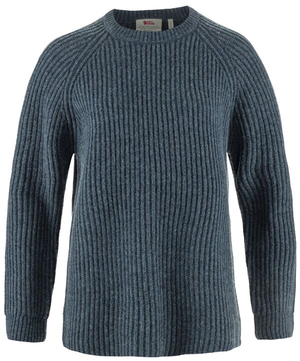 フェールラーベン レディース アウター ニット・セーター Fjallraven Women's Ovik Rib Sweater Navy ネイビー 44,070円
