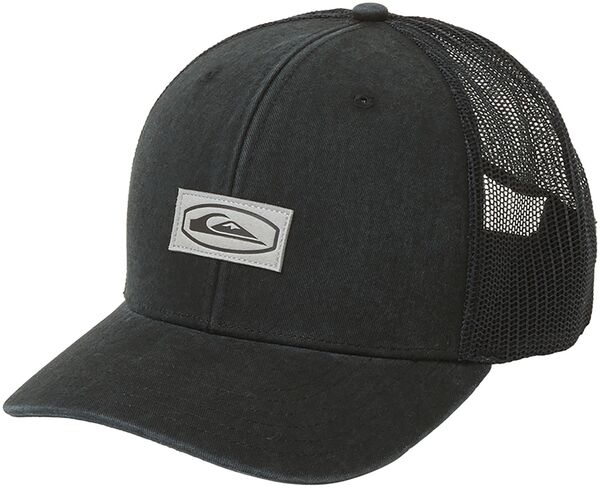 クイックシルバー メンズ アクセサリー 帽子 Quiksilver Men's Forever Trucker Hat Black ブラック