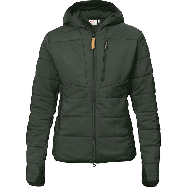 フェールラーベン レディース アウター ジャケット・ブルゾン パーカー Fjallraven Women's Keb Padded Hoodie Deep Forest フォレスト