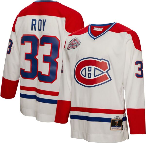 ミッチェル&ネス メンズ トップス シャツ ジャージー Mitchell & Ness Adult Montreal Canadiens Patrick Roy #33 '92 Blue Line Jersey NoColor ブルー 38,870円