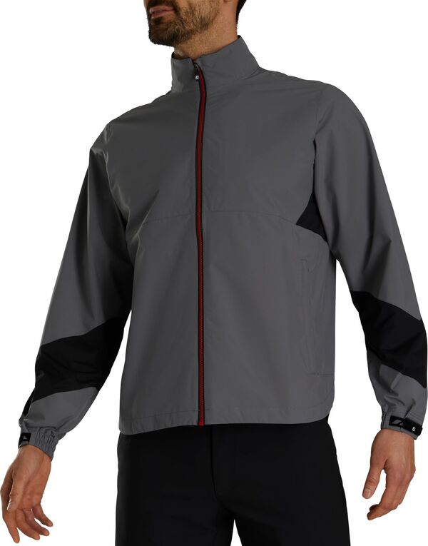 フットジョイ メンズ アウター 上衣・上衣 FootJoy Men\u0027s Hydrolite X Golf Jacket Charcoal/Black 黒いこと