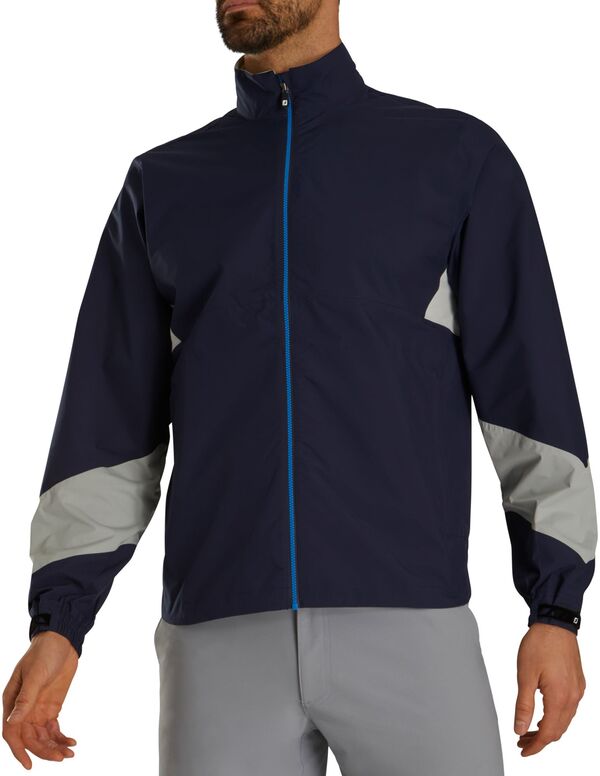フットジョイ メンズ アウター 上衣・上衣 FootJoy Men\u0027s Hydrolite X Golf Jacket Navy/Gray 薄墨色