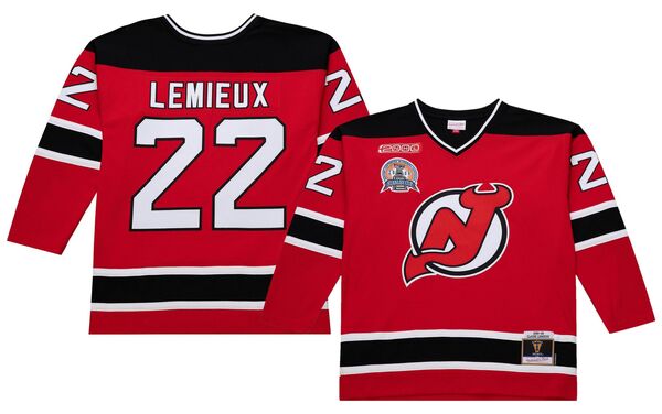 ミッチェル&ネス メンズ トップス シャツ ヴィンテージャージー Mitchell & Ness Men's New Jersey Devils Claude Lemieux #22 1999 Vintage Home Replica Jersey NoColor
