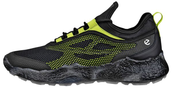 残響音 メンズ アンダー御召しもの ソックス ECCO Men\u0027s Golf Biom H5 Textile Golf Shoes Black/Lime Punch/Black 黒いこと