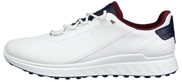 残響音 メンズ アンダー御召しもの ソックス ECCO Men\u0027s Golf S-Casual Golf Shoes White/Marine 白いこと