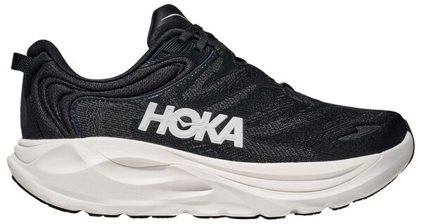 ホカオネオネ レディース シューズ スニーカー HOKA Women's Gaviota 6 Running Shoes Black/White ホワイト