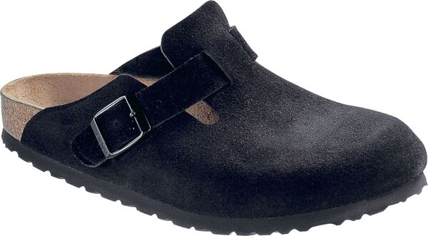 ビルケンシュトック レディース シューズ スニーカー Birkenstock Women's Boston Soft Footbed Clogs Black ブラック｜ReVida 店