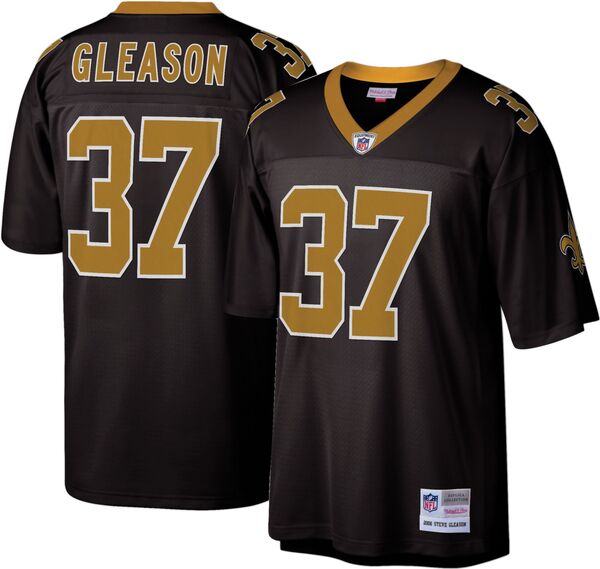 ミッチェル&ネス メンズ トップス シャツ ジャージー Mitchell & Ness Men's New Orleansaintsteve Gleason #37 2006 Throwback Jersey NoColor