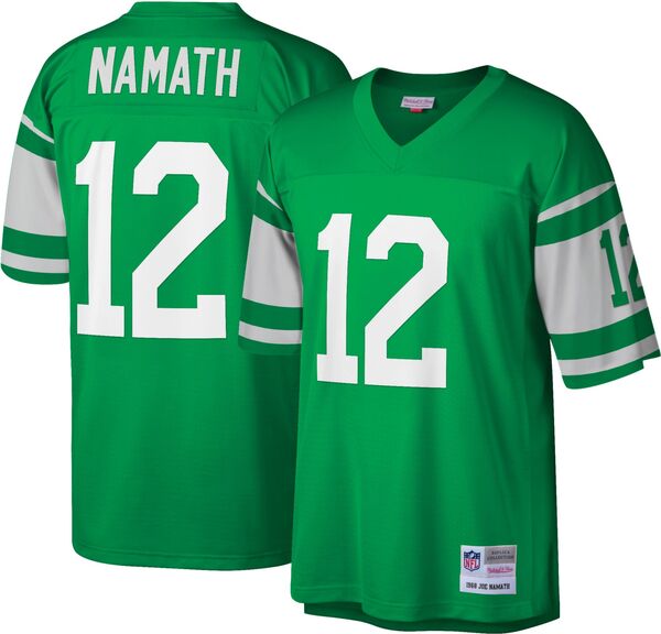 ミッチェル&ネス メンズ トップス シャツ ジャージー Mitchell & Ness Men's New York Jets Joe Namath #12 1968 Throwback Jersey NoColor|ReVida 店