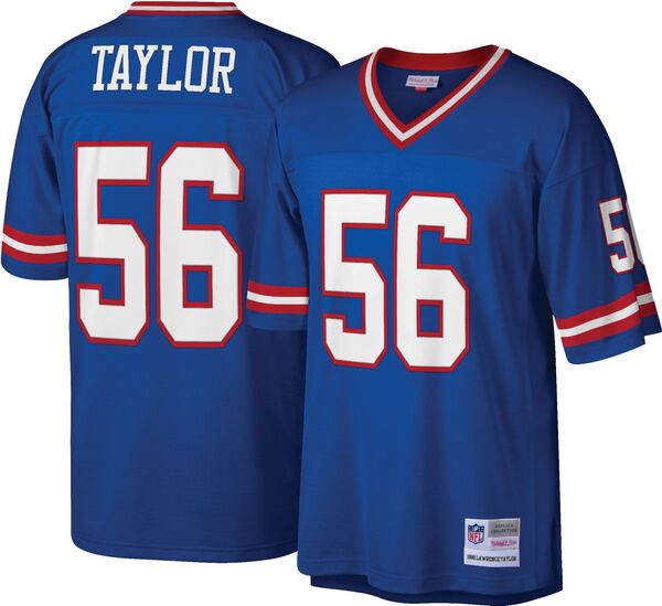 ミッチェル\u0026ネス メンズ トップス シャツ ジャージー Mitchell \u0026 Ness Men New York Giants Lawrence Taylor #56 1986 Throwback Jersey NoColor