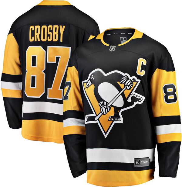 ファナティクス メンズ トップス シャツ ジャージー Fanatics NHL Men's Pittsburgh Penguinsidney Crosby #87 Breakaway Home Replica Jersey NoColor