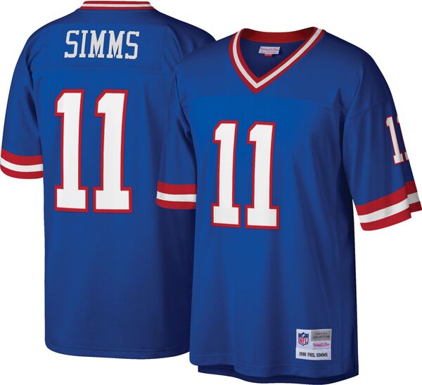 ミッチェル\u0026ネス メンズ トップス シャツ ジャージー Mitchell \u0026 Ness Men New York Giants Phil Simms #11 Royal 1986 Throwback Jersey NoColor