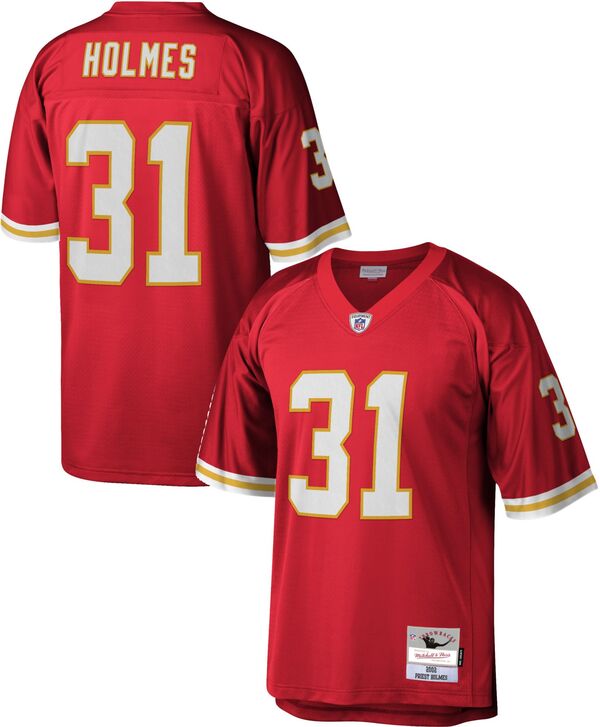 ミッチェル&ネス メンズ トップス シャツ ジャージー Mitchell & Ness Men's Kansas City Chiefs Priest Holmes #31 2002 Throwback Jersey NoColor 34,320円