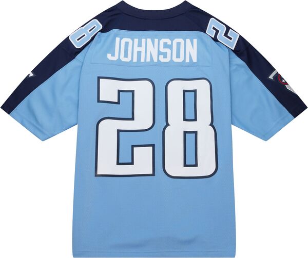 ミッチェル\u0026ネス メンズ トップス シャツ ジャージー Mitchell \u0026 Ness Men Tennessee Titans Chris Johnson #28 2009 Blue Throwback Jersey NoColor ブルー