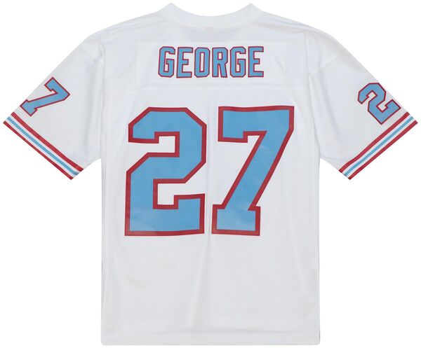 ミッチェル\u0026ネス メンズ トップス シャツ ジャージー Mitchell \u0026 Ness Men Houston Oilers Eddie George #27 1996 White Throwback Jersey NoColor ホワイト