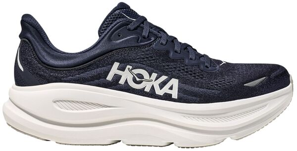 ホカオネオネ メンズ シューズ スニーカー HOKA Men's Bondi 9 Running Shoes Navy/White ホワイト