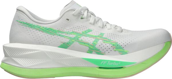 アシックス レディース シューズ スニーカー ASICS Women'sONICBLAST Running Shoes White/Vital Green ホワイト