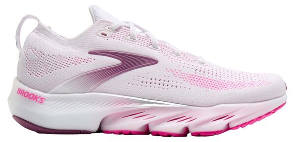 ブルックス レディース シューズ スニーカー Brooks Women's Glycerin Flex Running Shoes White/Pink/Grey ホワイト