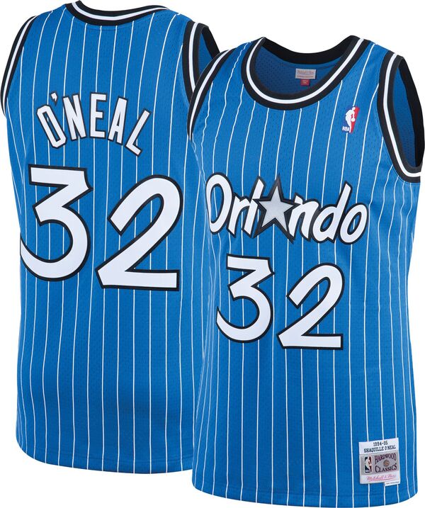 ミッチェル\u0026ネス メンズ トップス シャツ ジャージー Mitchell \u0026 Ness Men 1994 Orlando Magic Shaquille ONeal #32 Royal Hardwood Classicswingman Jersey NoColor