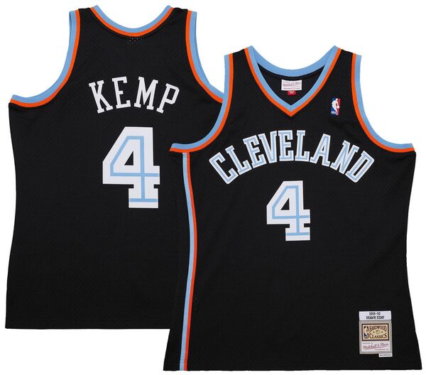 ミッチェル\u0026ネス メンズ トップス シャツ ジャージー Mitchell \u0026 Ness Adult Cleveland Cavaliershawn Kemp #4 Swingman 99 Jersey NoColor