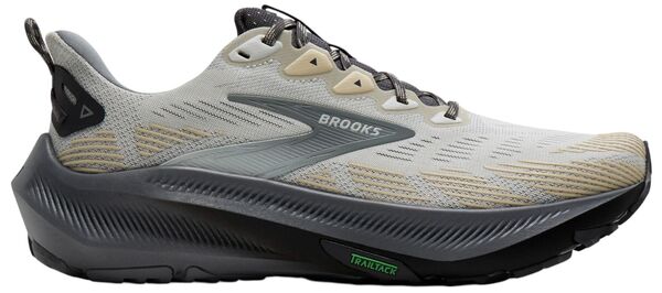 ブルックス メンズ シューズ スニーカー Brooks Men's Ghostrail Running Shoes Gray/Gray/Bleached Sand グレー