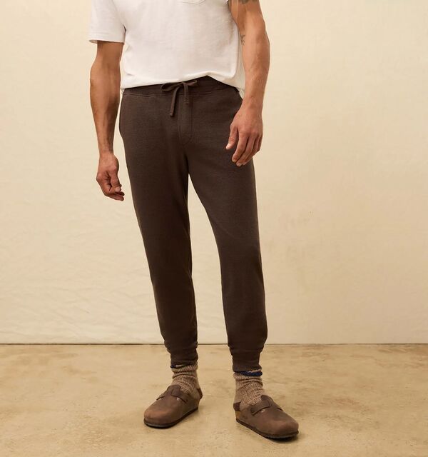 ファレティ メンズ ボトムス カジュアルパンツ スウェットパンツ Faherty Men's Legend Sweatpants Valley Brown Twill ブラウン