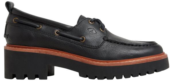スペリー レディース シューズ スニーカー Sperry Women\'s Authentic Original 2-Eye Lug Boat Shoe Black ブラック|ReVida 店