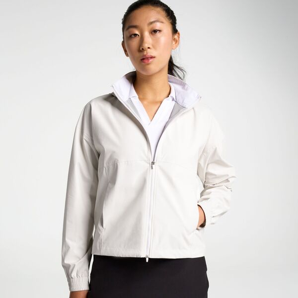 ウォルターヘーゲン レディース アウター 上衣・上衣 Walter Hagen Women\u0027s Performance 11 Fashion Rain Jacket Cream 皮膚軟化剤