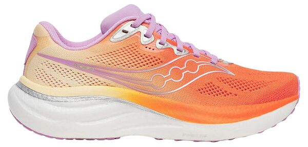 サッカニー レディース シューズ スニーカー Saucony Women\u0027s Ride 19 Running Shoes Fire/Orchid