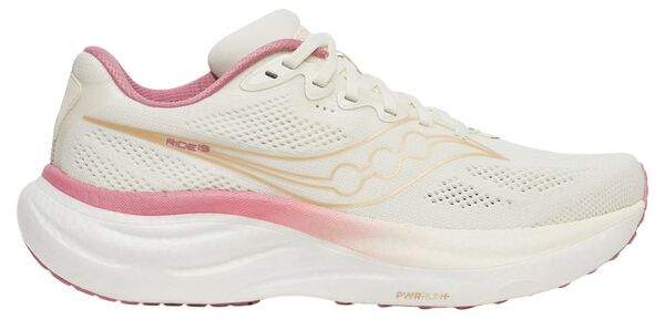 サッカニー レディース シューズ スニーカー Saucony Women\u0027s Ride 19 Running Shoes Vanilla/Mauv