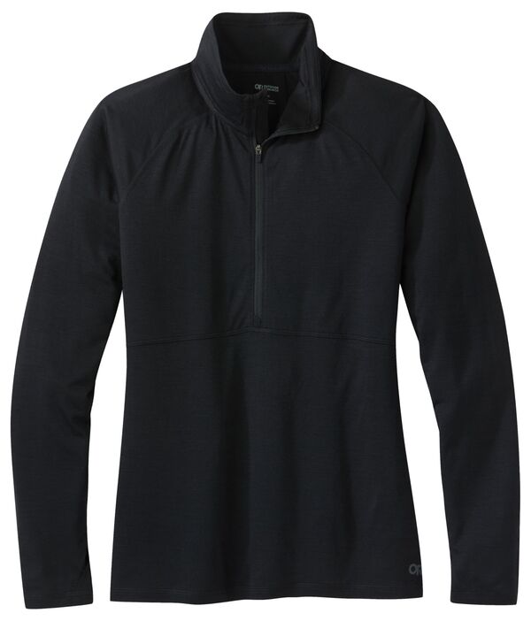 アウトドアリサーチ レディース トップス シャツ ハーフジップ Outdooresearch Women's Alpine Onset Half Zip Top Black ブラック 24,336円