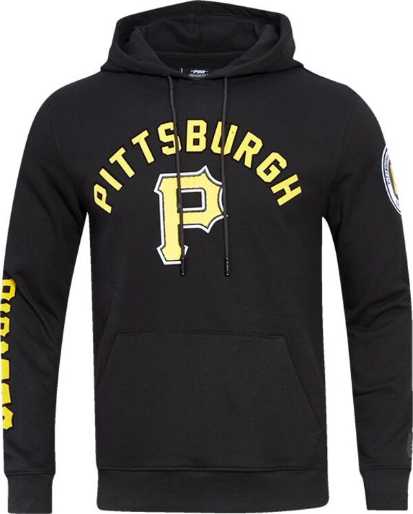 プロスタンダード メンズ アウター パーカー・スウェット Pro Standard Men's Pittsburgh Pirates Black Pullover Hoodie NoColor ブラック｜ReVida 店