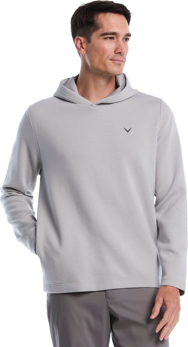 キャラウェイ メンズ アウター パーカー・スウェット Callaway Men's Heathered Long Sleeve Golf Hoodie Concrete Heather ヘザー