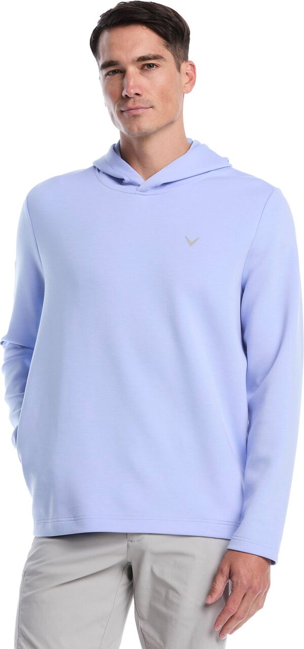 キャラウェイ メンズ アウター パーカー・スウェット Callaway Men's Heathered Long Sleeve Golf Hoodie Lt Serenity Htr|ReVida 店