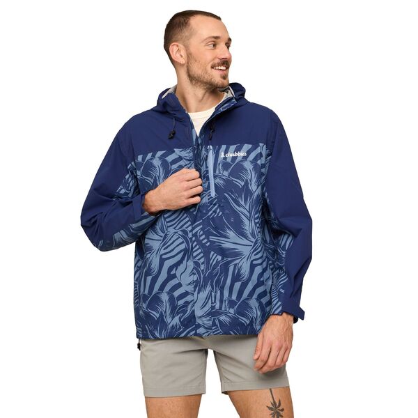 チャビーズ メンズ アウター ジャケット・ブルゾン Chubbies Men's Rain Jacket Navy ネイビー|ReVida 店