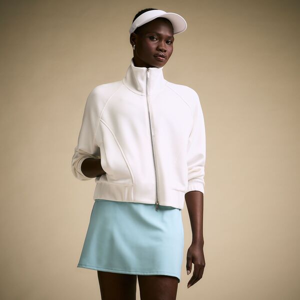 キャリー レディース アウター ジャケット・ブルゾン クロップド CALIA Women'sandwash Cropped Jacket Cloud Cover