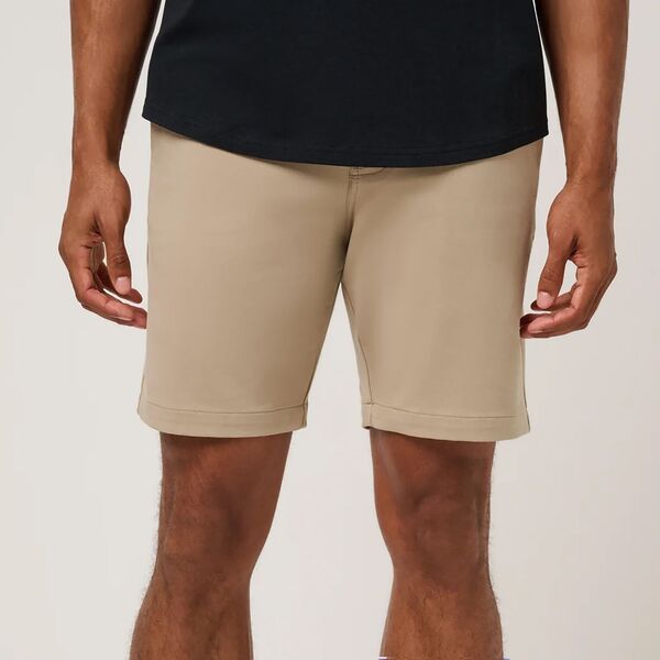 トラビスマヒュー メンズ ボトムス 二分の一ズボン下・さる股引き 編み物 TravisMathew Men\u0027s 8\" StretchKnit Golf Short Weathered Teak"