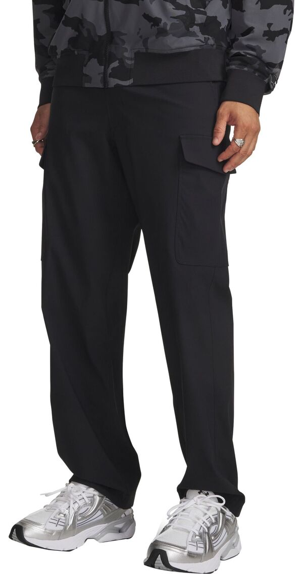 アンダーアーマー メンズ ボトムス ハーフパンツ・ショーツ カーゴパンツ Under Armour Men's Icon Woven Cargo Pants Black/Black ブラック