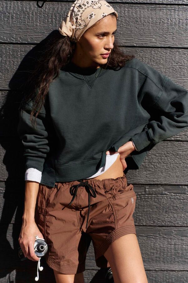 フリーピープル レディース アウター パーカー・スウェット FP Movement Women's Intercept Pullover Evergreen