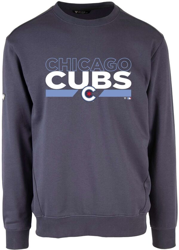レベルウェア メンズ アウター パーカー・スウェット クルーネック シャツ Levelwear Men's Chicago Cubs 2023 City Connect Navy Zane No Hitter Crew Neck Sweatshirt NoColor ネイビー
