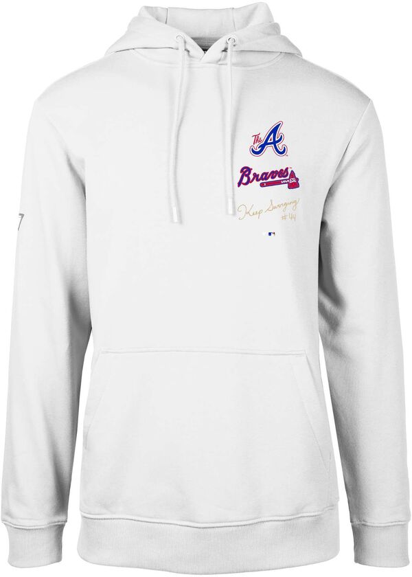 レベルウェア メンズ アウター パーカー・スウェット Levelwear Men's Atlanta Braves City Connect Podium Baseline Hoodie NoColor