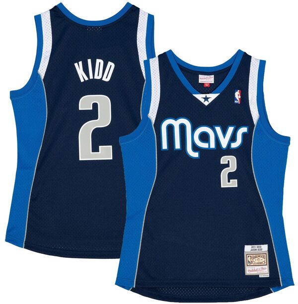 ミッチェル\u0026ネス メンズ トップス シャツ ジャージー Mitchell \u0026 Ness Adult Dallas Mavericks Jason Kidd #2 Swingman 11 Jersey NoColor