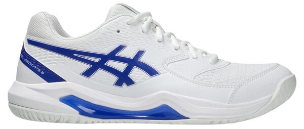 アシックス メンズ シューズ スニーカー ASICS Men's Gel-Dedicate 8 Tennishoes White/Cobalt ホワイト｜ReVida 店